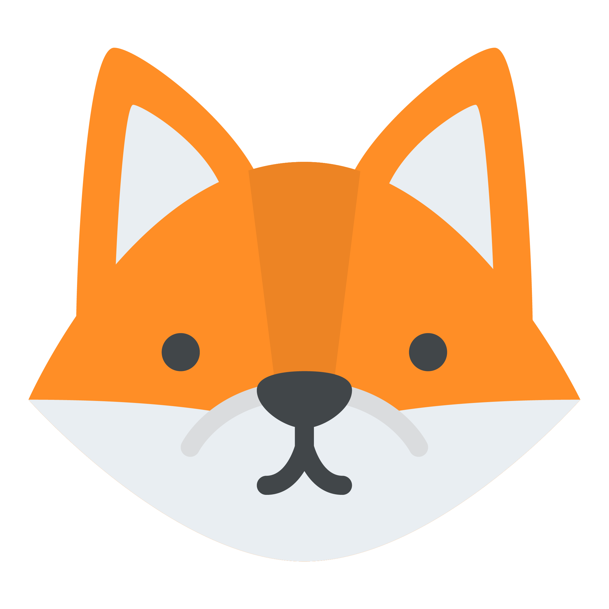 fox animal face avatar nature wild life zoo